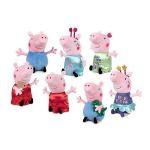 PELUCHE PEPPA PIG STAR  30 CM  ASS