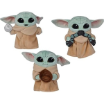  PELUCHE Disney Star Wars The Mandalorian Child Baby Yoda Peluche 3 assortitis 17cm