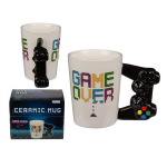 TAZZA CON MANICO A FORMA DI CONTROLLER GAME OVER